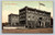 The Pontiac building in Oswego, New York vintage postcard