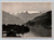 Zellersee with Kitzsteinhorn mountain in München, Germany postcard