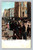 Fifth Avenue street scene in New York City vintage postcard