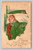 Christmas greeting card with glad surprises by Gibson Art Company