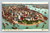 Bird's-Eye View of Lower New York City Skyline vintage postcard