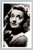 Portrait of Bette Davis vintage postcard