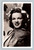Portrait of Judy Garland vintage postcard