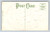 Horseshoe flowers embossed best wishes postcard