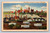 Mid-Continent Oil Refinery and Skyline of Tulsa Oklahoma postcard