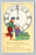 Holiday greeting card with wishes for peace, hope, and joy by Whitney Made
