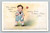 Comical Kids illustration postcard with text MY HEART POPS FOR JOY from Woodruff 1922