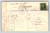 Antique embossed postcard airbrush green and purple auto
