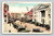 Market Street and Poughkeepsie Savings Bank building in Poughkeepsie NY postcard