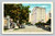 Hotel Fort Harrison with tropical garden and two-story roof garden Clearwater Florida postcard