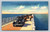 Overseas Highway on the Way to Key West Florida scenic view postcard by Tichnor Brothers