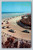 Famous North Turn stock car racing at Daytona Beach Florida postcard