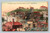 Mt. Adams Incline with Rockwood Pottery on left Cincinnati Ohio postcard