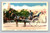 The Quebec Caleche carriage in Quebec Canada vintage postcard