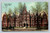 Harper Hospital building in Detroit Michigan vintage postcard