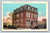 Western Union School building in Rahway New Jersey vintage postcard