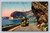 La Baie d'Eze viewed from Route de Nice à Monaco near Nice France