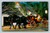 Mulberry Phaeton passing the Deane Forge in Williamsburg Virginia postcard