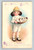Easter greetings floral design postcard by Ellen H. Clapsaddle from Cortland NY