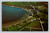 Aerial view of Ellison Bay Door County Wisconsin vintage postcard