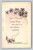 Birthday greeting card with wishes for a long life and lifelong happiness