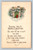 Christmas greeting message postcard