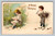 Birthday greeting postcard from Belvidere Illinois with U.S. postage stamp