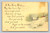 New Year's greeting message postcard postmarked 1918 Balvidare Illinois