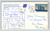 United Air Lines DC-7 World's Fastest Airliner Postcard