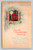 Christmas candles and holiday greetings postcard made in U.S.A.