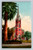 Church in Stockton California vintage postcard by Edw. H. Mitchell