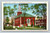 Christ Church Alexandria VA historic church where Washington worshipped postcard
