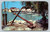 Scene at Thompson's Dock at Marathon Florida Keys postcard by Valence of Miami