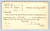 UX30 Jefferson Postal Card Sager Estate Received Court Reporter Fee Bowley Clerk
