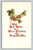 Christmas greetings card with best wishes for Merry Christmas and Happy New Year