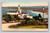 Vintage postcard of La Venta Inn in Palos Verdes Estates California
