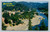 View of Guerneville resort area on the Russian River with beach and nightlife