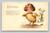 Easter greeting postcard with lilies and seasonal wishes from Belvidere