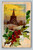Christmas greeting postcard postmarked December 22 1909 from Pinton California