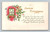 Christmas greeting message postcard