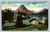 Two Medicine Lake and Camp Glacier National Park Montana vintage postcard