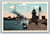 Entrance to Harbor Buffalo NY Postmarked 1918 Vintage Postcard