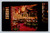 The Garden Room at Trader Vic's San Francisco with rum drinks and dishes postcard