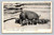 Greetings from an old le hum postcard with 1909 One Gena Lion stamp