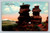 Siamese Twins rock formation in Garden of the Gods, Pueblo, Colorado postcard