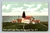 Point Judith Lighthouse at Narragansett Pier Rhode Island vintage postcard