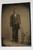 Pair of Antique Tintype Photos Man Woman Boy Victorian Portraits 2.5x3.5