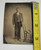 Pair of Antique Tintype Photos Man Woman Boy Victorian Portraits 2.5x3.5