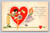 Valentine bouquet illustration greeting card from Rock Hill