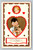 Sentimental message postcard with text Somebody loves you Deep and true